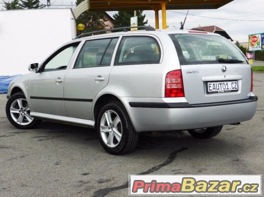 ŠKODA OCTAVIA COMBI 2004 1.9TDI 66kW KLIMA 1MAJITEL ALU16