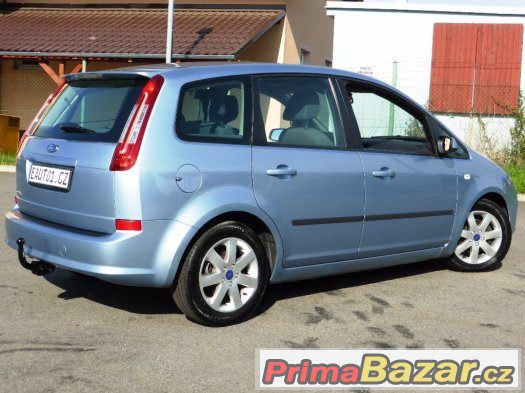 FORD C-MAX 2007 1.6i16V 74kW GHIA 1MAJITEL TAŽNÉ LED ESP EDS