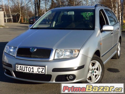 ŠKODA FABIA COMBI 2005 1.4i16V 55kW KLIMA SERVISKA ELEGANCE