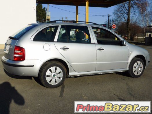 ŠKODA FABIA COMBI 2004 1.4i16V 55kW KLIMA LYŽINY ABS 2xBAG