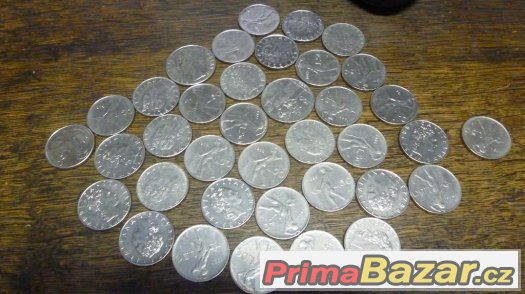 Lira - nalezené staré mince Italie
