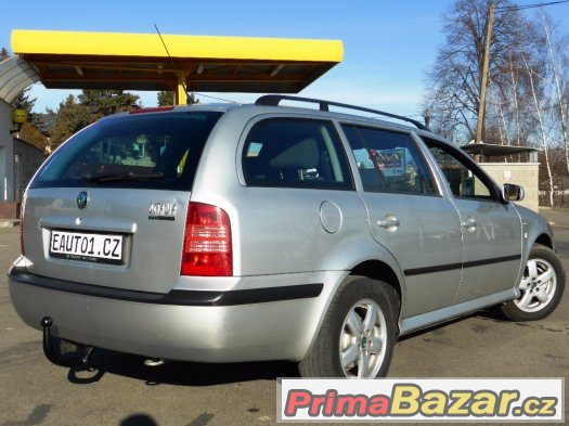 ŠKODA OCTAVIA COMBI 2006 1.9TDI66kW TEMPOMAT BUFÍK TAŽNÉ ALU