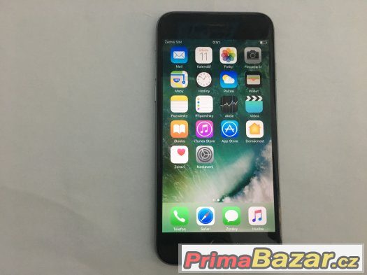 Apple iPhone 6 128GB černý, 3 měsíce záruka