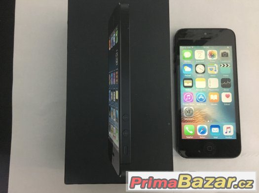 Apple iPhone 5 32GB černý , 3 měsíce záruka