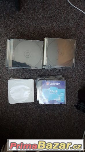Obaly na CD/DVD + pouzdro