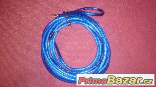 Napájecí kabel k zesilovači  10mm - modrý