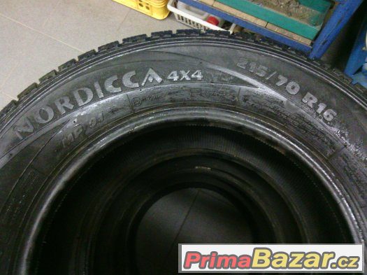 4 KS ZIMNI PNEU MATADOR MP 91 NORDICCA 4x4, 215 / 70 -R 16