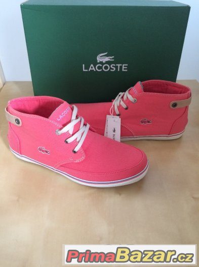 Dámské tenisky Lacoste vel 39,5 NOVÉ