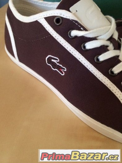 Tenisky Lacoste vel 39,5 NOVÉ S VISAČKOU Tenisky Lacoste vel 39,5 NOVÉ S VISAČKOU