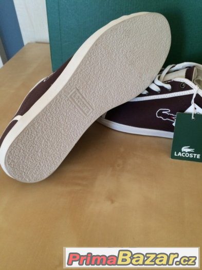 Tenisky Lacoste vel 39,5 NOVÉ S VISAČKOU Tenisky Lacoste vel 39,5 NOVÉ S VISAČKOU