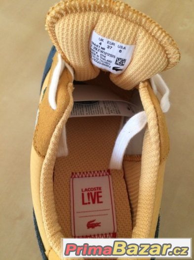 Tenisky Lacoste vel 37 NOVÉ S VISAČKOU Tenisky Lacoste vel 37 NOVÉ S VISAČKOU