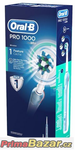 NOVÝ ZK Oral B Pro 1000 D20.523.1 BOMBA CENA