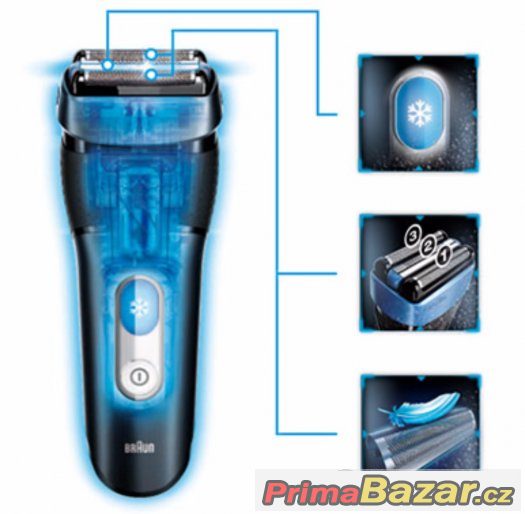 NOVÝ Holicí strojek Braun CT2s Cooltec černý BOMBA CENA NOVÝ Holicí strojek Braun CT2s Cooltec černý BOMBA CENA