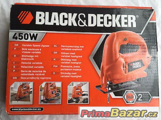 NOVÁ přímočará pila BLACK & DECKER KS600E