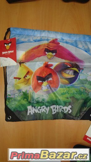 Prodam aktovku, sáček a penál angry birds