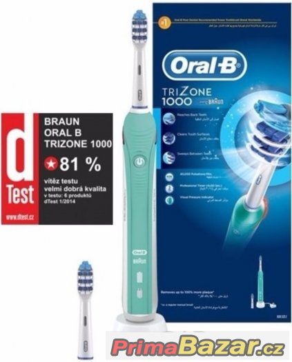 NOVÝ Oral-B TriZone 1000 D20.523 BOMBA CENA  VÍTĚZ TESTU