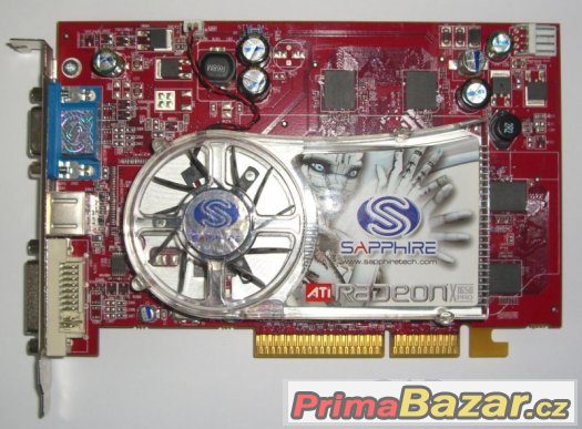 Sapphire Radeon X1650 Pro, 512 MB, AGP 8x RV530