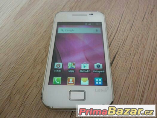 Samsung Galaxy Ace White La Fleur, 5MPx,Android,Top stav