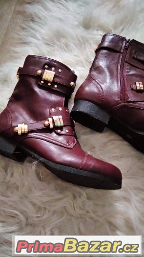 burgundy-zimni-boty-nizke-kozacky-vel-39
