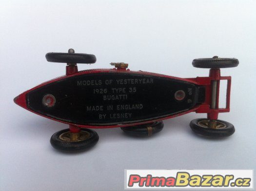 KOUPÍM model MATCHBOX No.6 BUGATTI Type 35 KOUPÍM model MATCHBOX No.6 BUGATTI Type 35