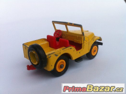 Prodám kovoví model MATCHBOX No.72 JEEP