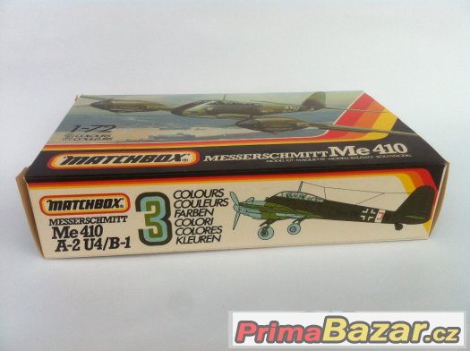 Prodám stavebnici MATCHBOX Messerschmitt Me 410 Prodám stavebnici MATCHBOX Messerschmitt Me 410