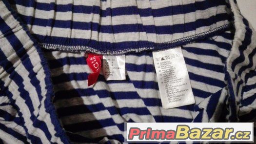 Pruhovanou minisukni H&M Pruhovanou minisukni H&M