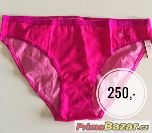 NOVÉ tanga Victoria Secret vel.M pův.460,- nyní 250-Kč