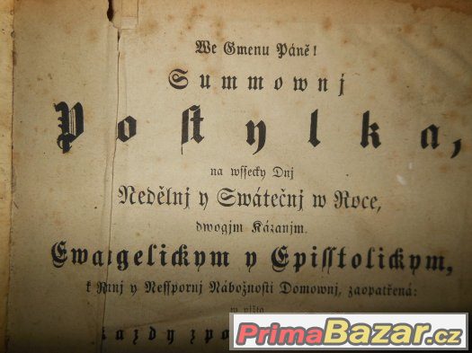 polská modlitební kniha 1874