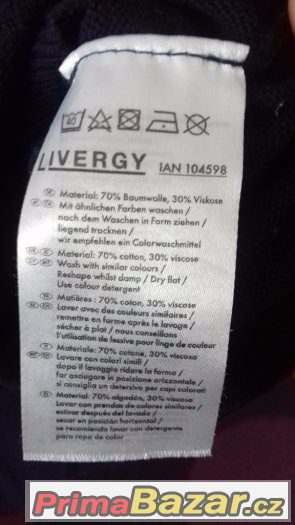 Pansky svetr Livergy vel. 52/54 Pansky svetr Livergy vel. 52/54