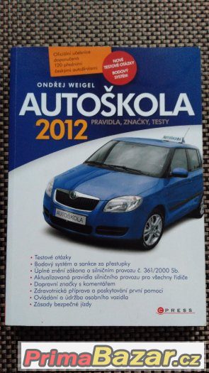 Autoškola 2012 učebnice + testy