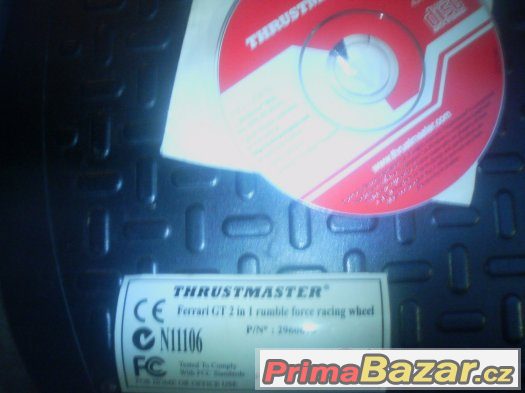 prodám volant k pc Thrustmaster Ferrari GT 2 in 1 Force Fee