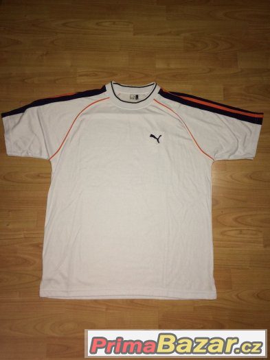 Trika PUMA (Bílá + Zelená) XL