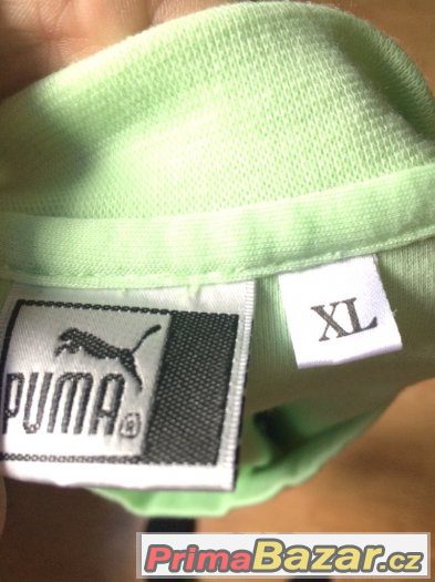 Trika PUMA (Bílá + Zelená) XL