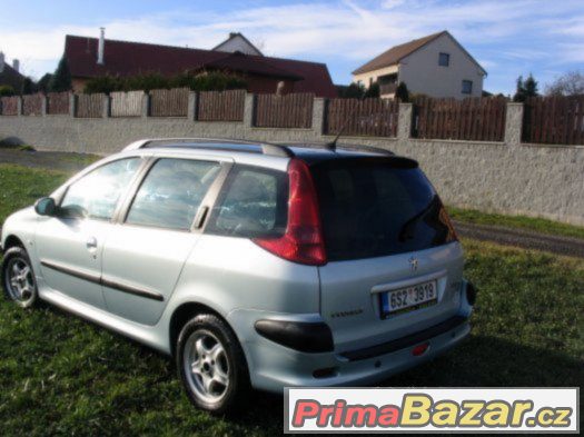 Prodám Peugeot 206 combi, 1.4 HDI