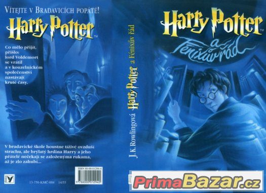 Harry Potter a Fénixův řád pevná i měkká vazba(součást boxu)