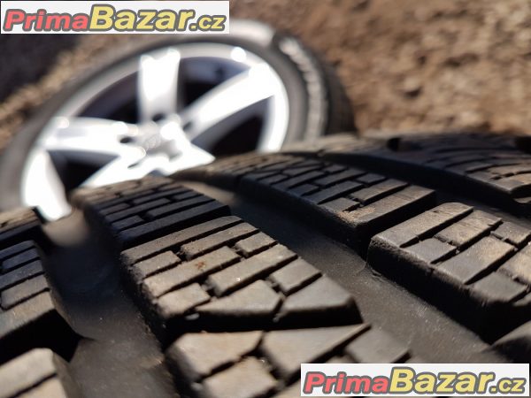 zánovní sada alu kola Audi s pneu Pirelli 8K0071496 5x112 7jx16