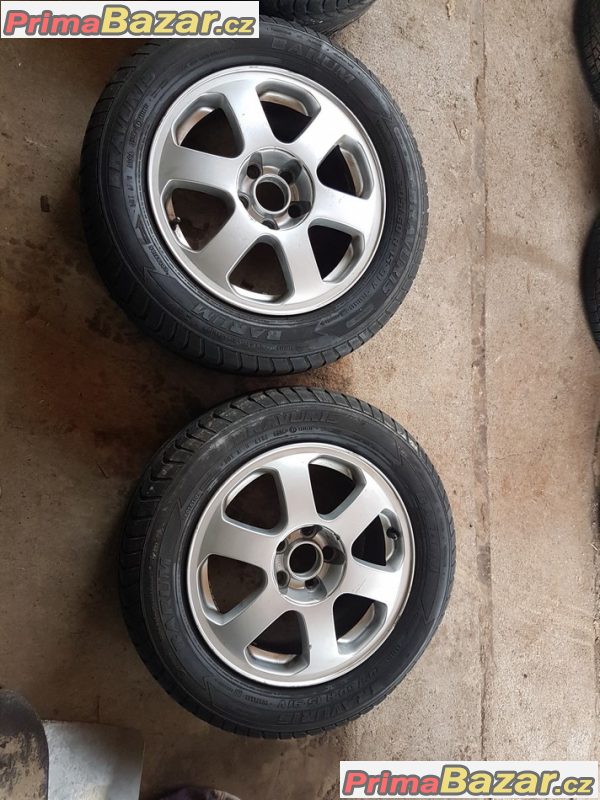 sada alu kola Škoda 1U0601025A 5x100 6.5jx15 et43