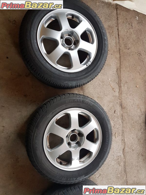 sada alu kola Škoda 1U0601025A 5x100 6.5jx15 et43