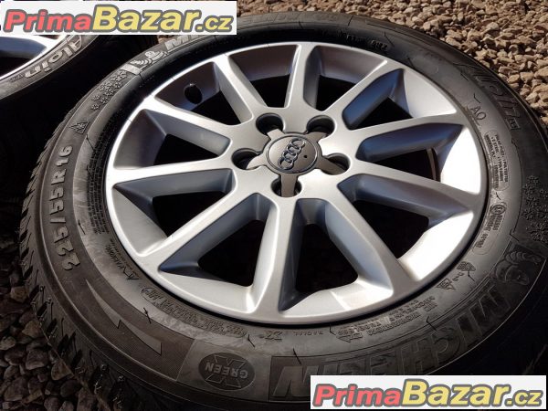 zánovní sada alu kola Audi 8K0601025BD 5x112 7jx16 et46 zánovní sada alu kola Audi 8K0601025BD 5x112 7jx16 et46