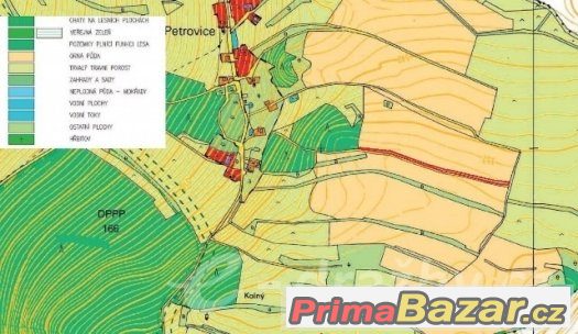 Les (1 695 m2), Stvolínecké Petrovice, Stvolínky, Česká Lípa