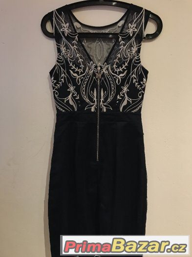 Luxusní tmavomodré šaty Lipsy V.I.P, vel. S