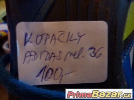 Dětské kopačky Adidas vel.36