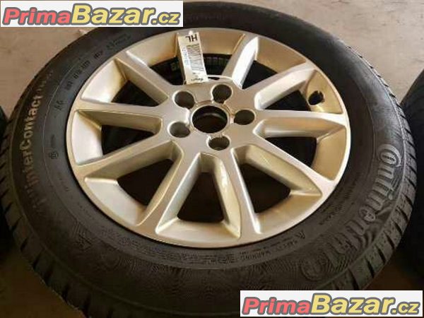 sada alu kola Audi A4 S4 B8 S-line s pneu Continental ts830p 8K0601025 bd 5x112 7jx16 et46