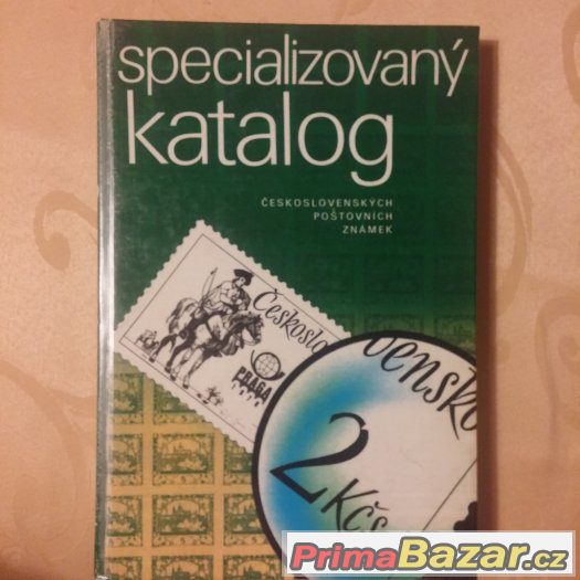 Specializovaný katalog ČS poštovních známek