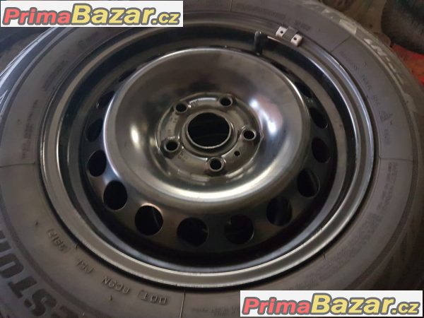 plechové disky s pneu Bridgestone lm32 bez koroze 1K0601027ag 5x112 6jx15 et47 plechové disky s pneu Bridgestone lm32 bez koroze 1K0601027ag 5x112 6jx15 et47