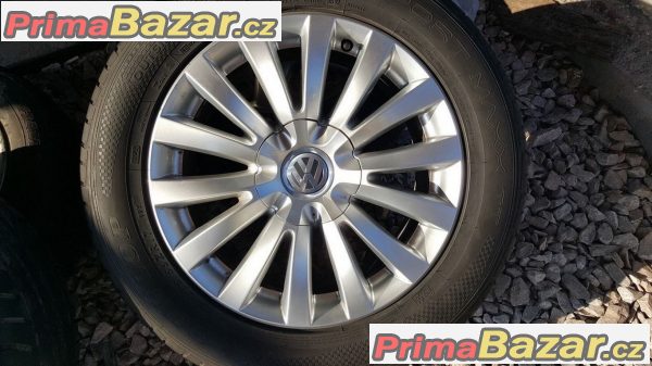 sada alu kola Volkswagen Audi 3D0 s pneu Nokian WR A3 80%  5x112 7.5jx17 et40