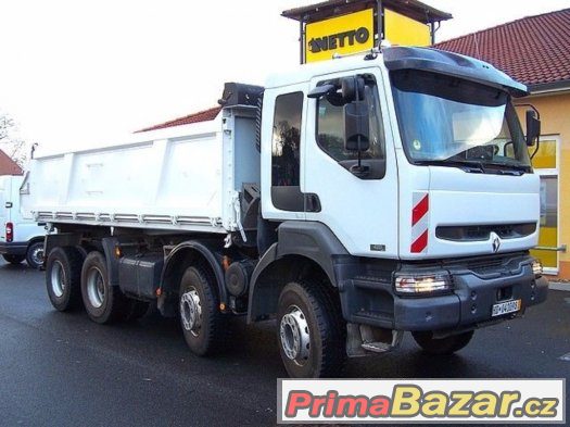 Renault Kerax 420 dCi 8x4 sklápěč Bordmatik 3 strany