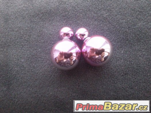 Růžovo-fialové perly