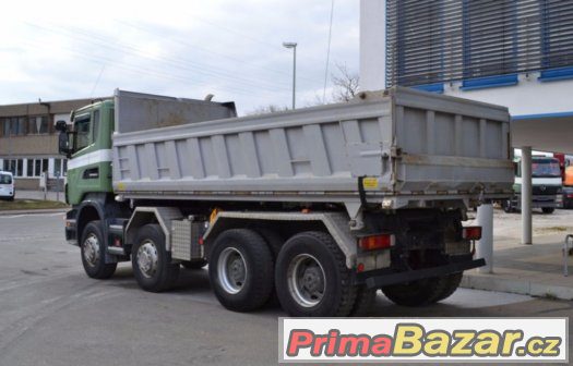 Scania R 420 8X4 EURO 4  2 strany sklápěč